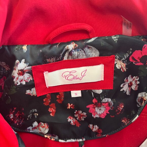 Red Autumn Jacket with Fleece Lining - Picture 6 of 14